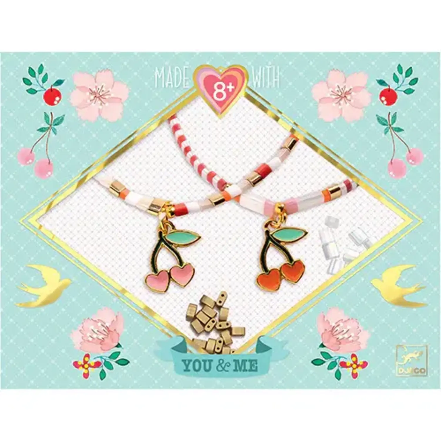 Djeco | Tila & Kersen | Armbandjes maken