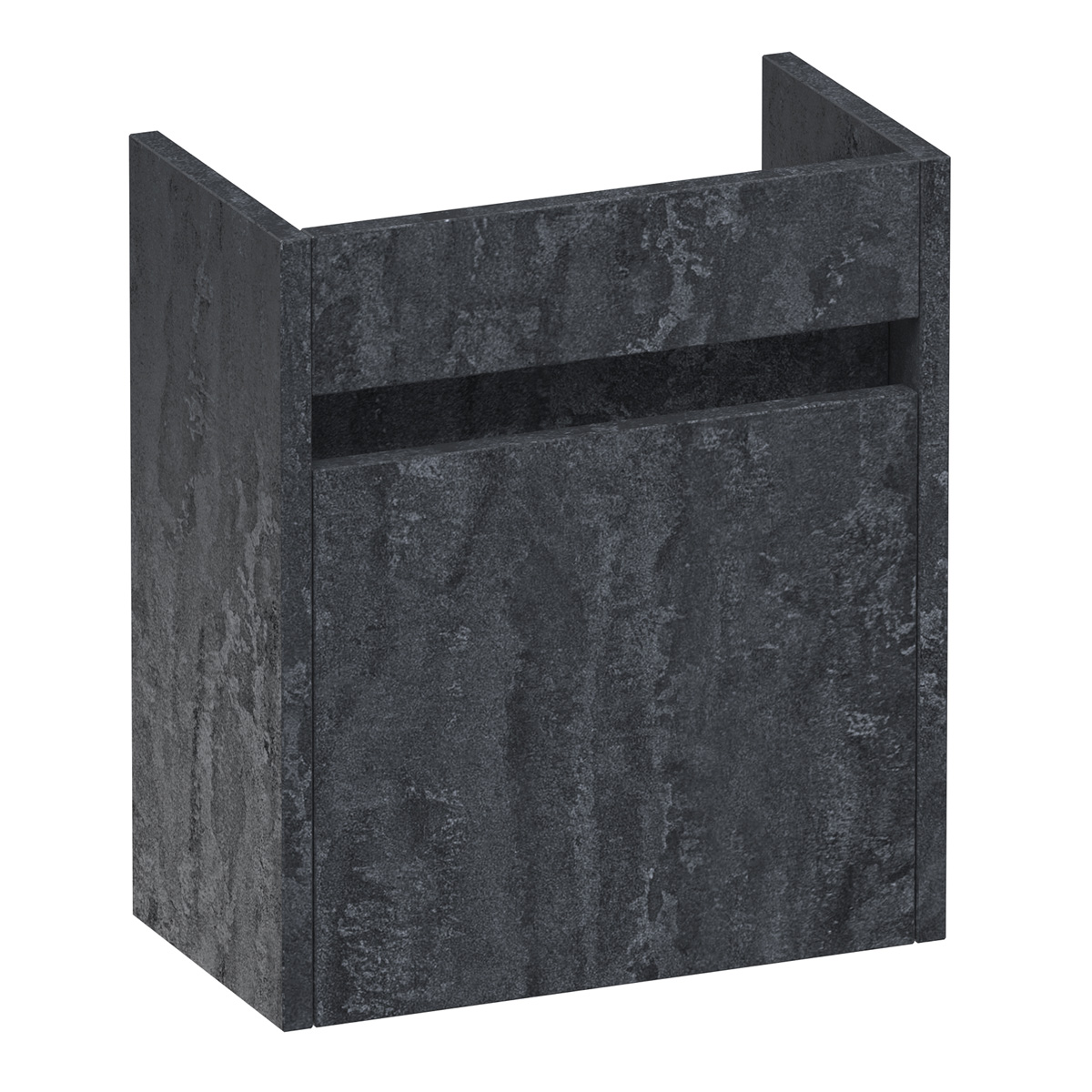 Brauer Adore fonteinkast 40cm met 1 deur rechtsdraaiend damascus