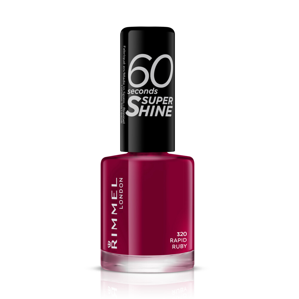 Rimmel Nagellak 60 Seconds SuperShine 320 Rapid Ruby8 ml