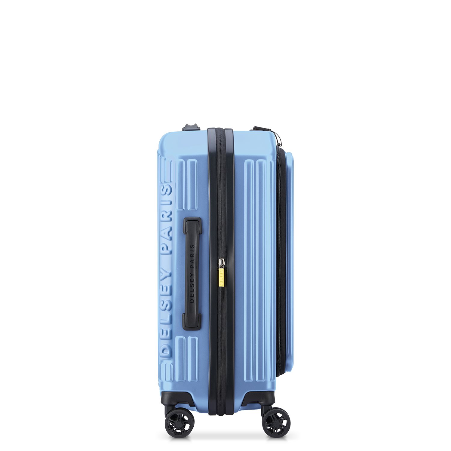 Delsey Securitime Zip Cabin Trolley S Expandable lavendel blue