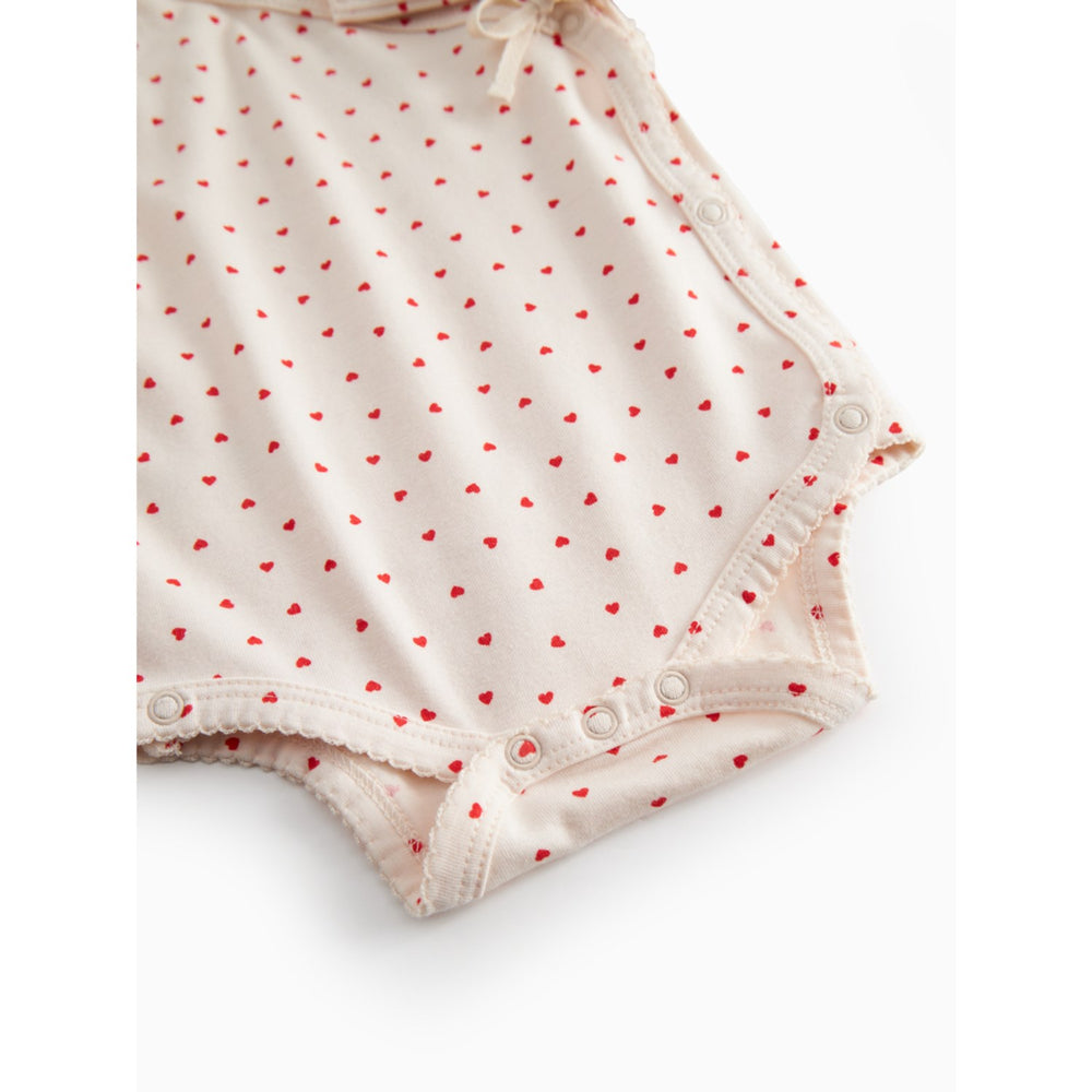 Køb MarMar Newborn Modal Smooth Print Happy Hearts Belita Body