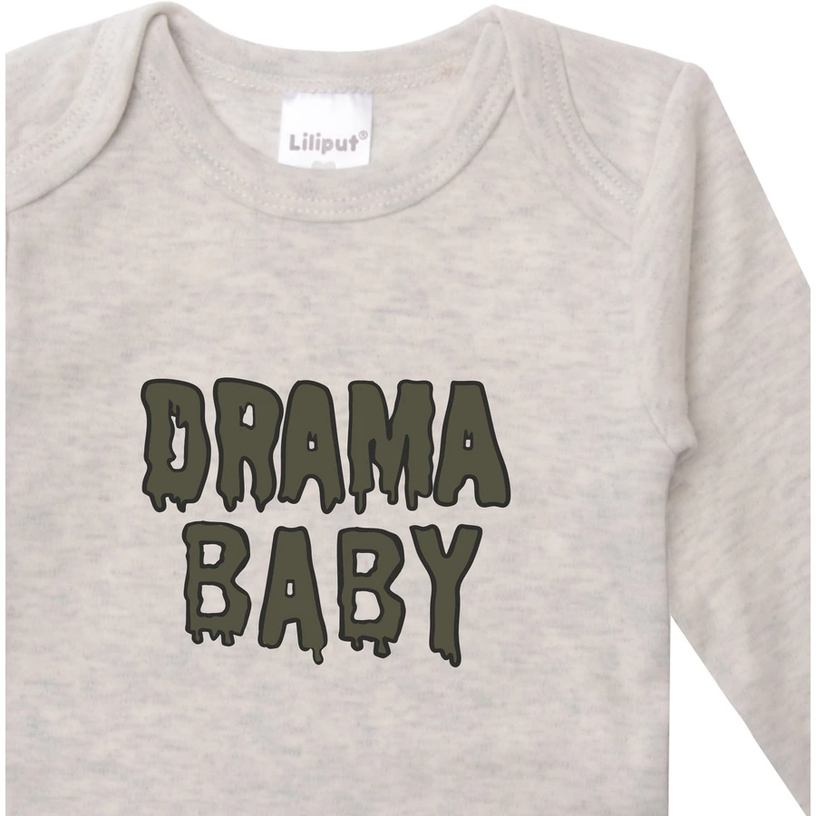 Liliput Amineckbody Drama Baby grau melange
