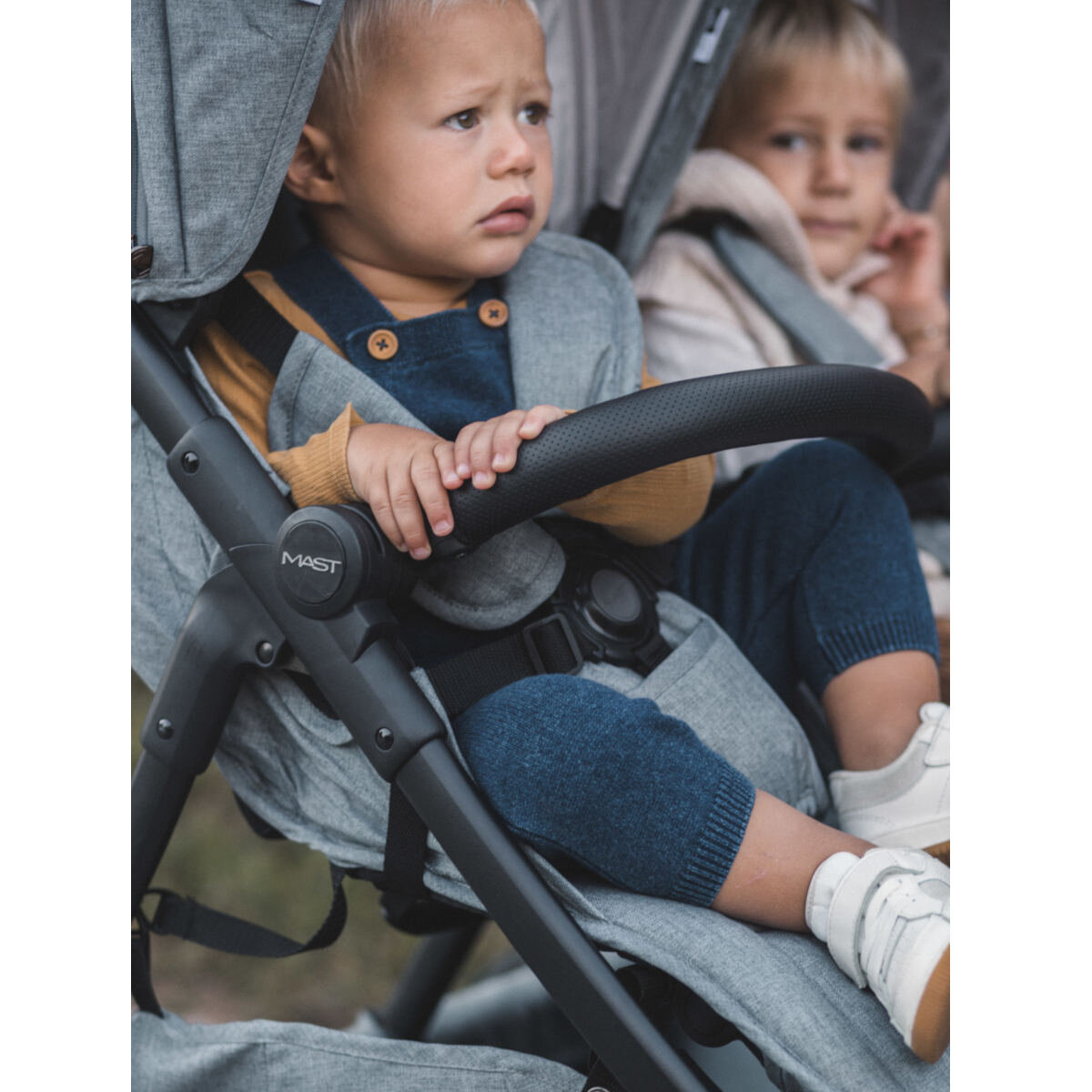 MAST Mast M.Twin x Zwillingswagen mit High Performance Reifen
