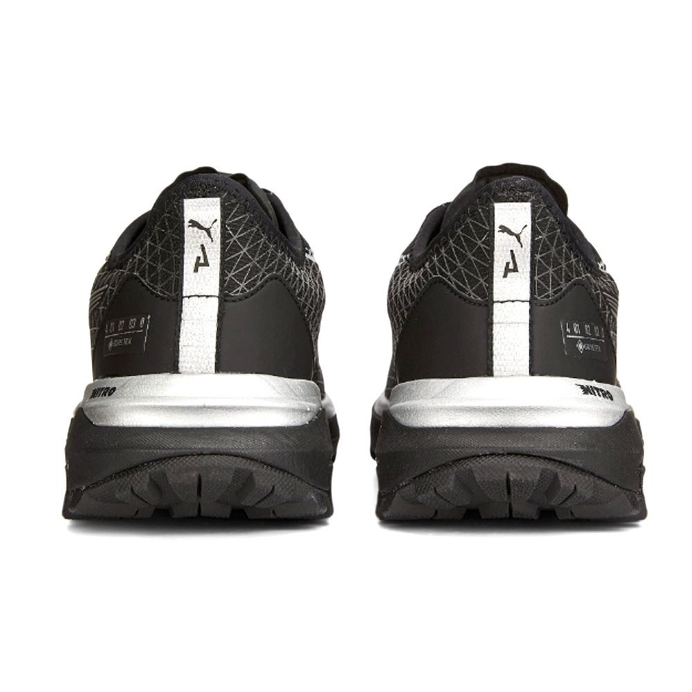 Puma VOYAGE NITRO 2 GTX - Chaussures Trail Homme puma black/metallic silver