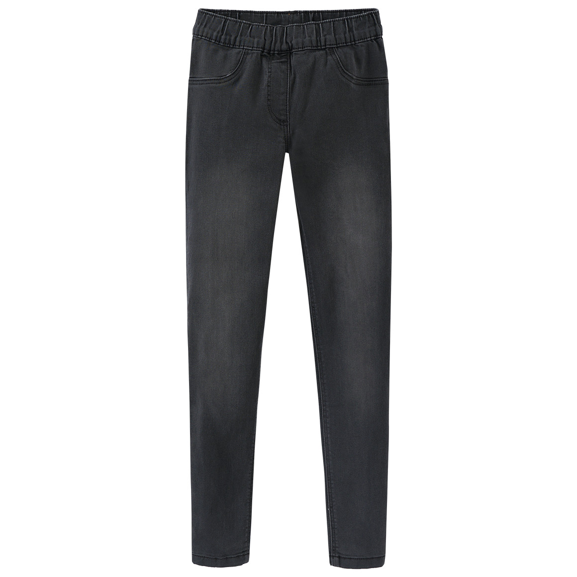 Famy 3 Mädchen Jeggings mit Stretch-Bund hellblau / dunkelblau / dunkelgrau