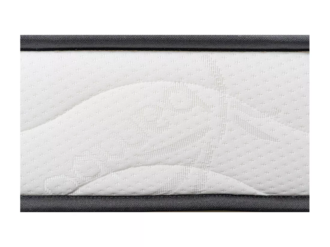 Ensemble 160 x 200 cm cadre à lattes + matelas mousse et coutil bambou ép.15cm - KANANI de NATUREA