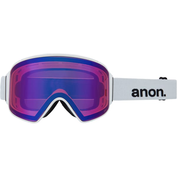 Masque de ski ANON M4 CYLINDRICAL WHITE/PRCV SUN ONYX