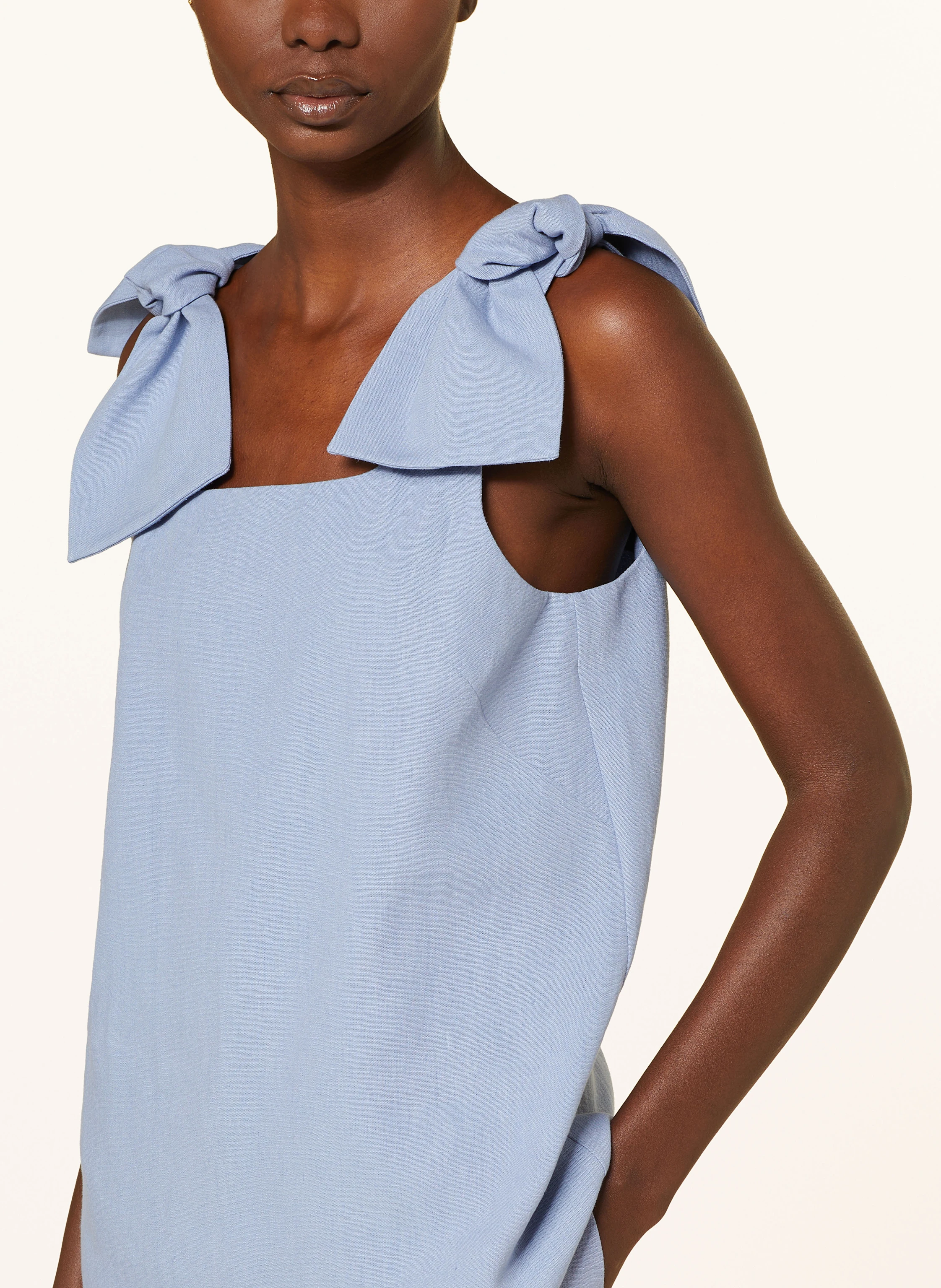 Chloé Blusentop aus Leinen