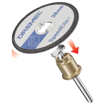 Dremel multitool accessoire - snijschijf voor kunststof SC476 - 5 stuks