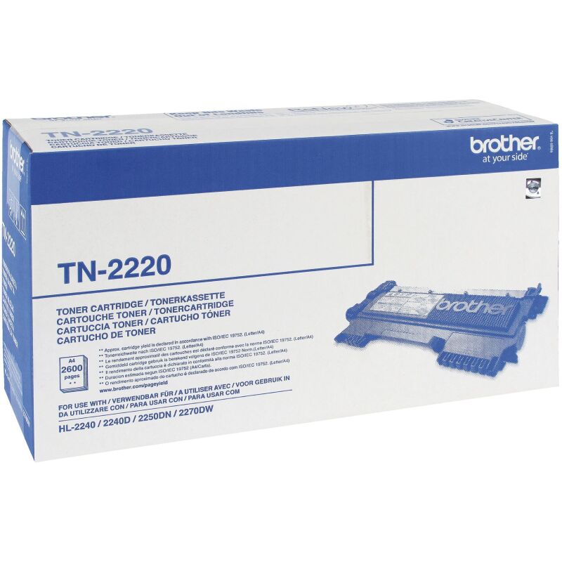 Toner Brother TN2220 noir pour imprimante laser
