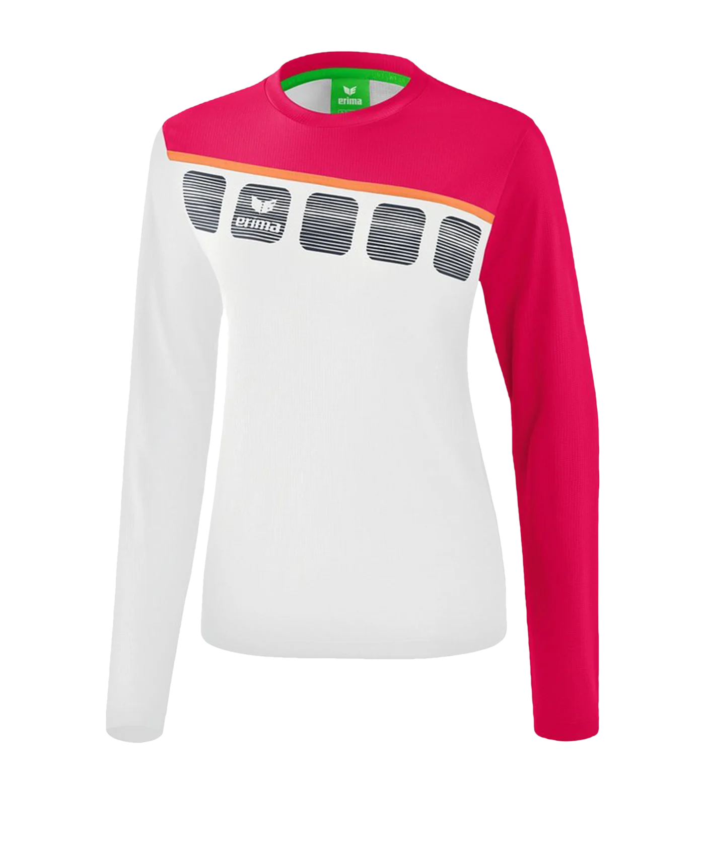Erima 5-C Longsleeve Kids Weiss