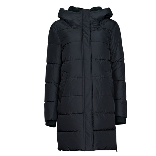 Esprit - RCS LL RIB COAT - BLACK