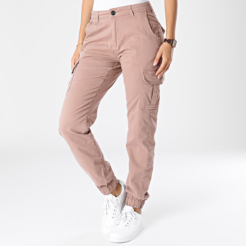 Pantalon Cargo Femme TB3048 Rose