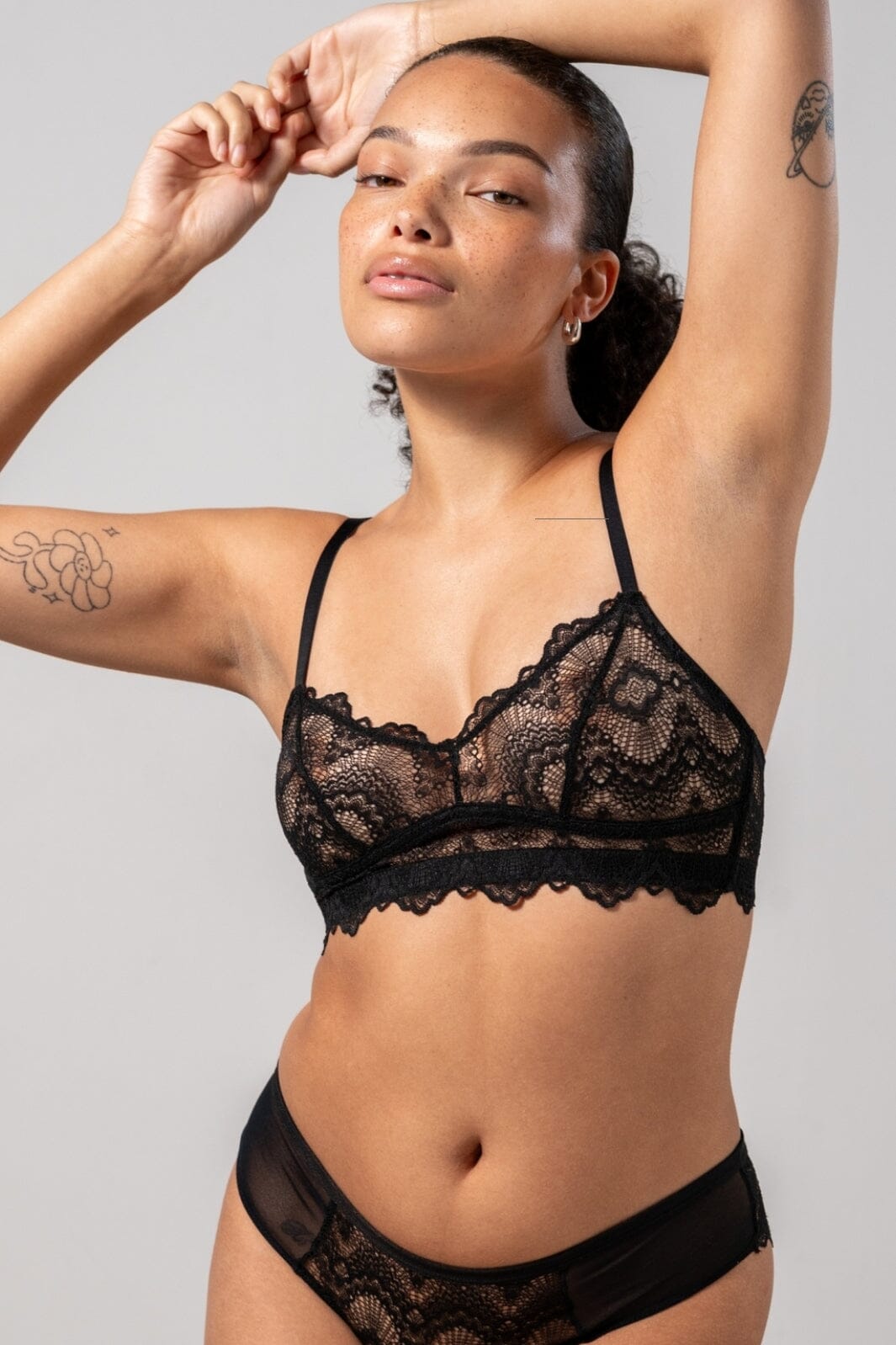 Understatement Underwear Lace Balconette black