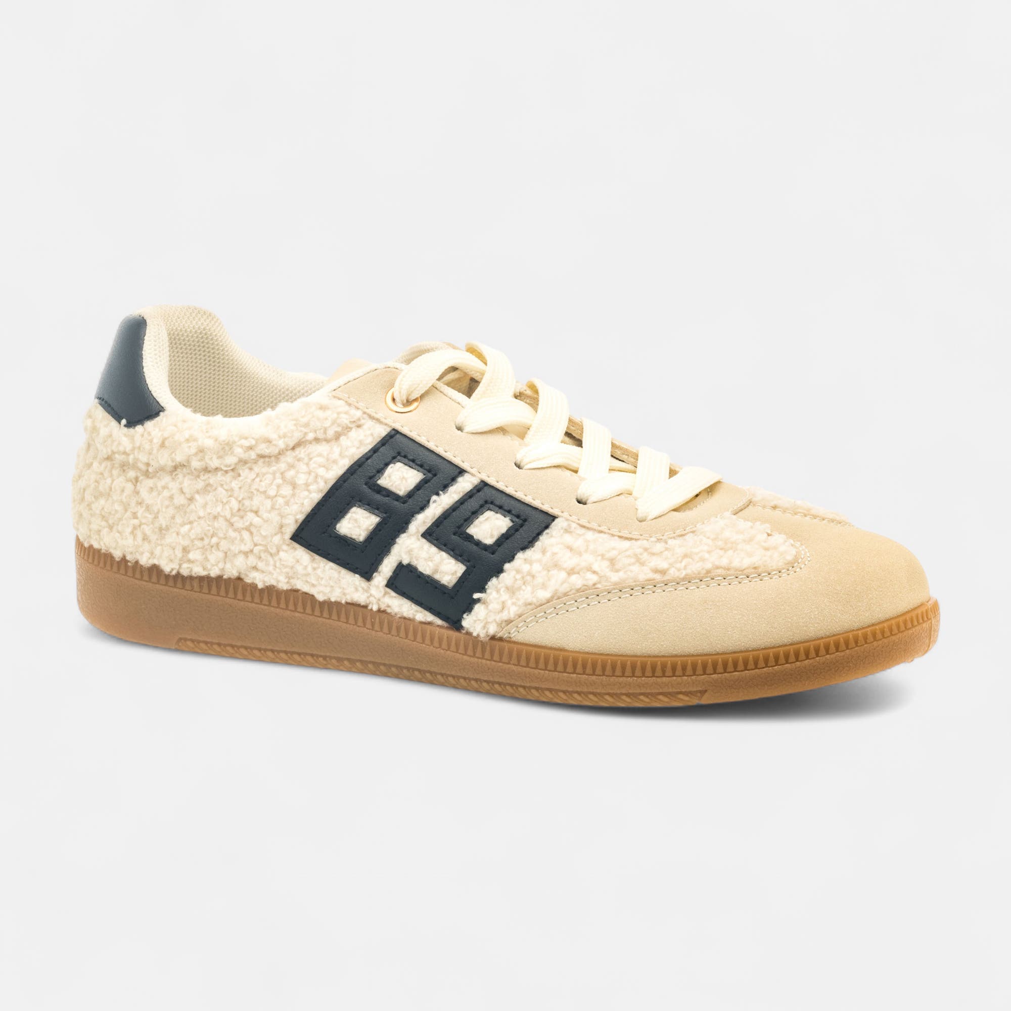 Baskets basses Femme beige