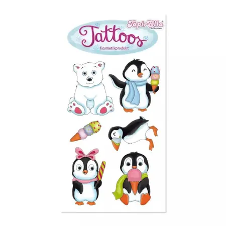 Lutz Mauder TapirElla Tattoo Pinguin