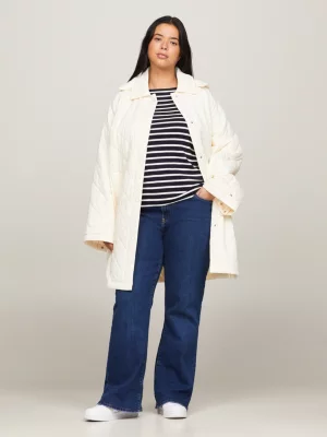 Calça jeans bootcut de cintura alta Curve