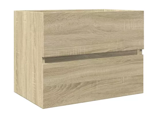 Armoire d'évier Chêne sonoma 60x38,5x45 cm Aggloméré