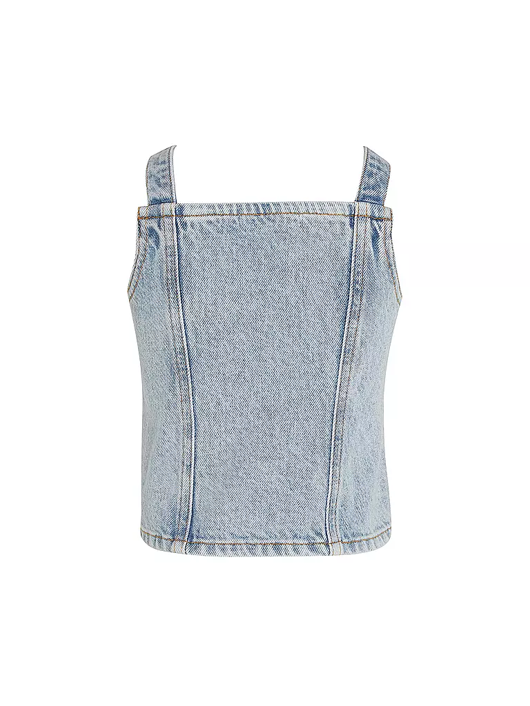 CALVIN KLEIN JEANS Mädchen Jeanstop  hellblau