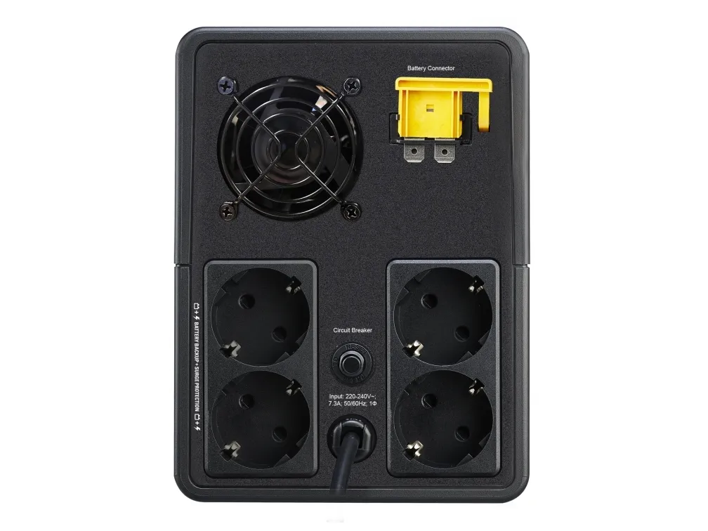 APC Easy UPS BVX Series BVX1600LI-GR - UPS - AC 220-240 V - 900 Watt - 1600 VA - 7 At - output-stikforbindelser: 4