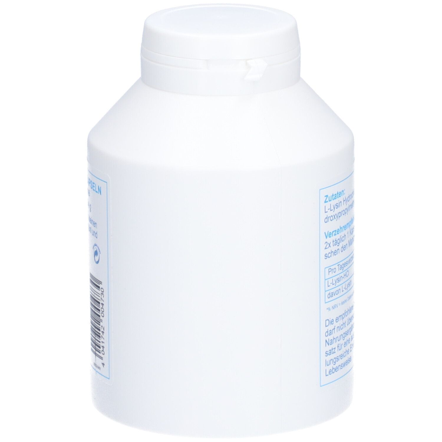 L-Lysin 500 mg Aminosäure