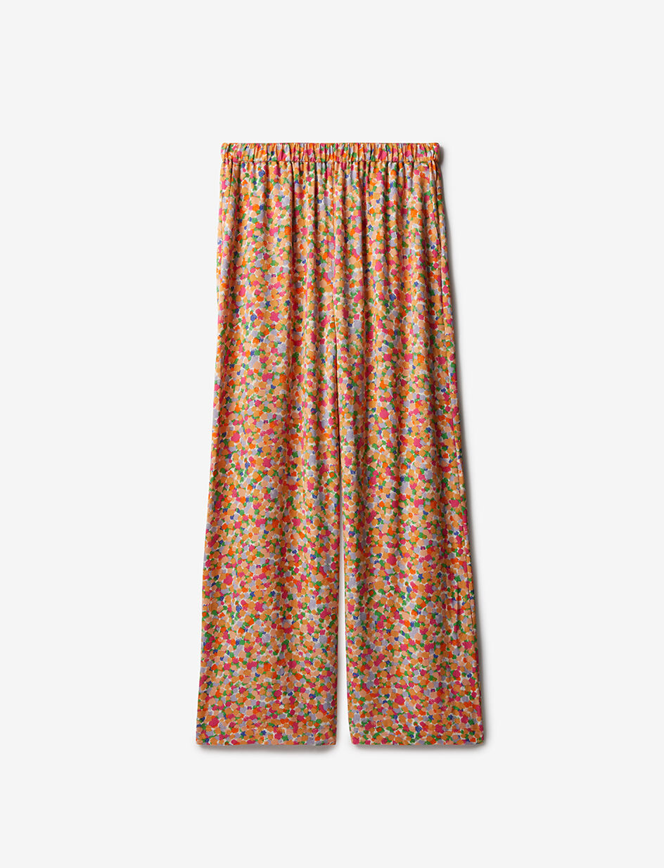 Pantalon - fiesta blanc rose