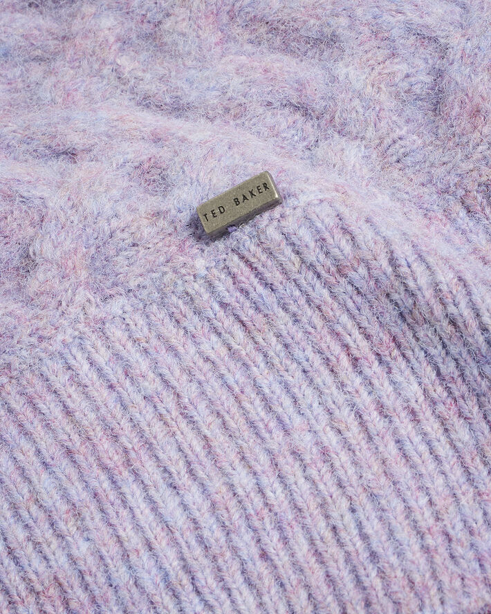 Ted Baker MORLEA Horizontal Cable Relaxed Fit Lt-purple