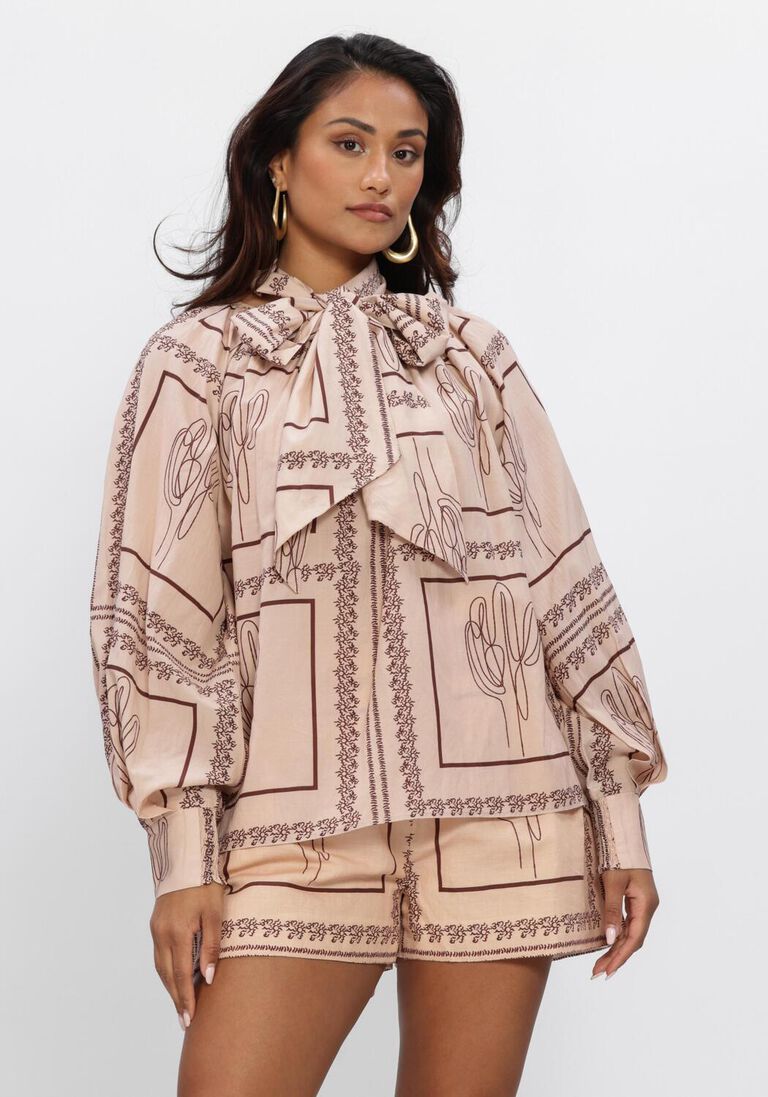multi ibana blouses tiara desert