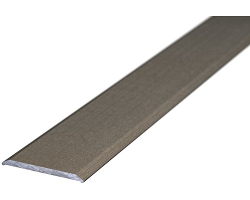 Overgangsprofiel aluminium roestvrij staal mat zelfklevend 24x2x1000 mm