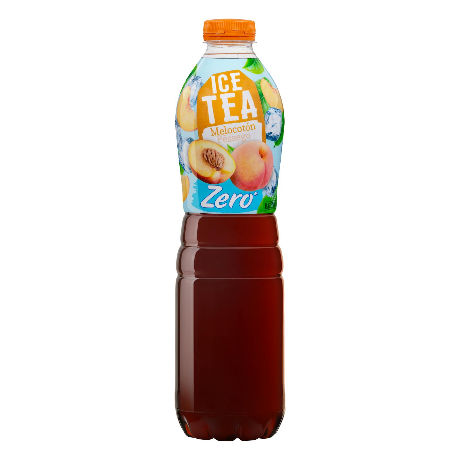 Boisson gazeuse au thé à la pêche Hacendado Zero
