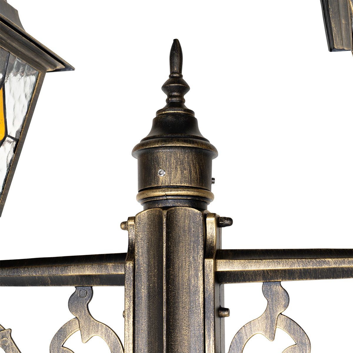 Vintage buiten lantaarn antiek goud 240 cm 2-lichts - Antigua