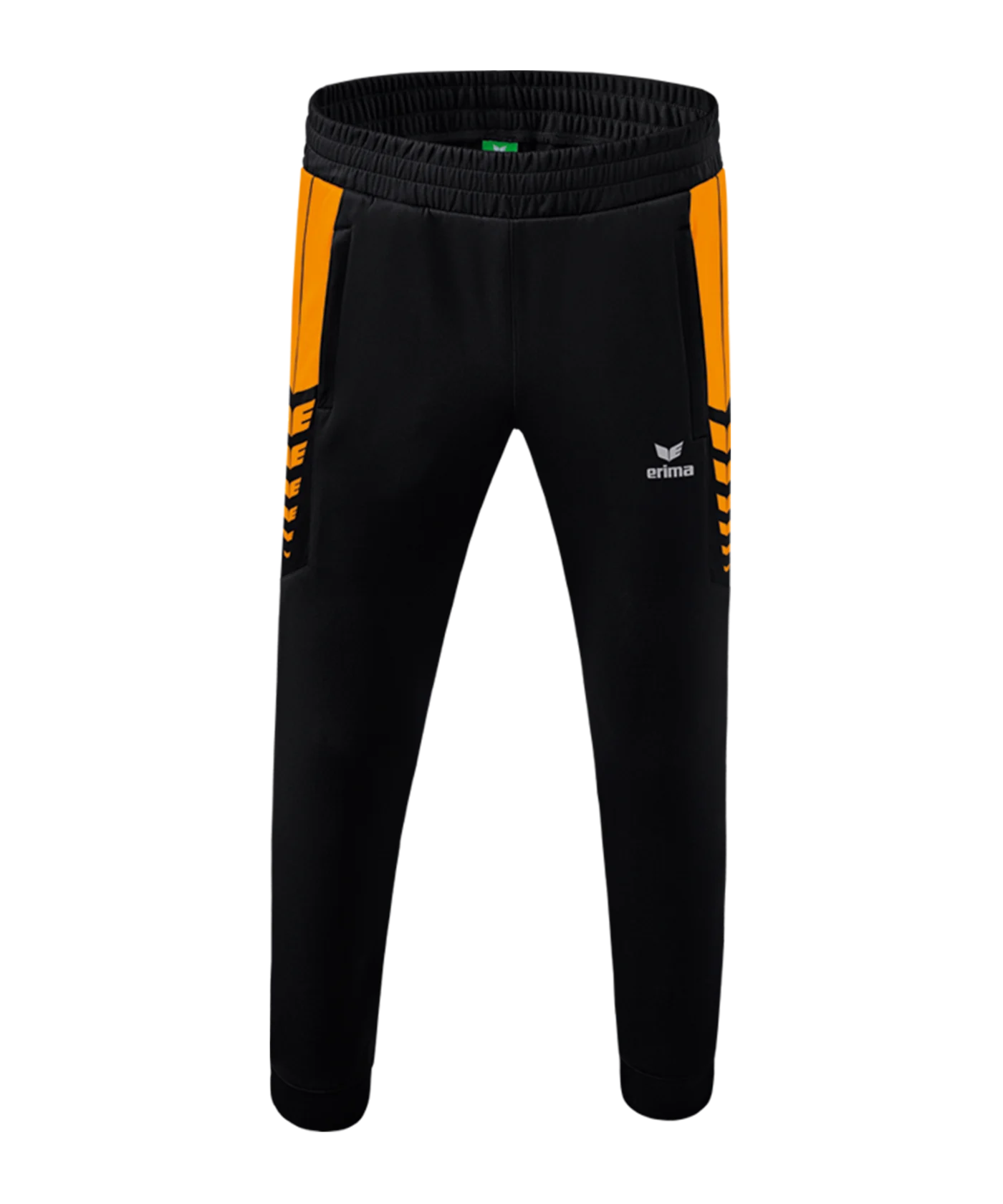 Erima SIX WINGS Trainingshose Schwarz Orange
