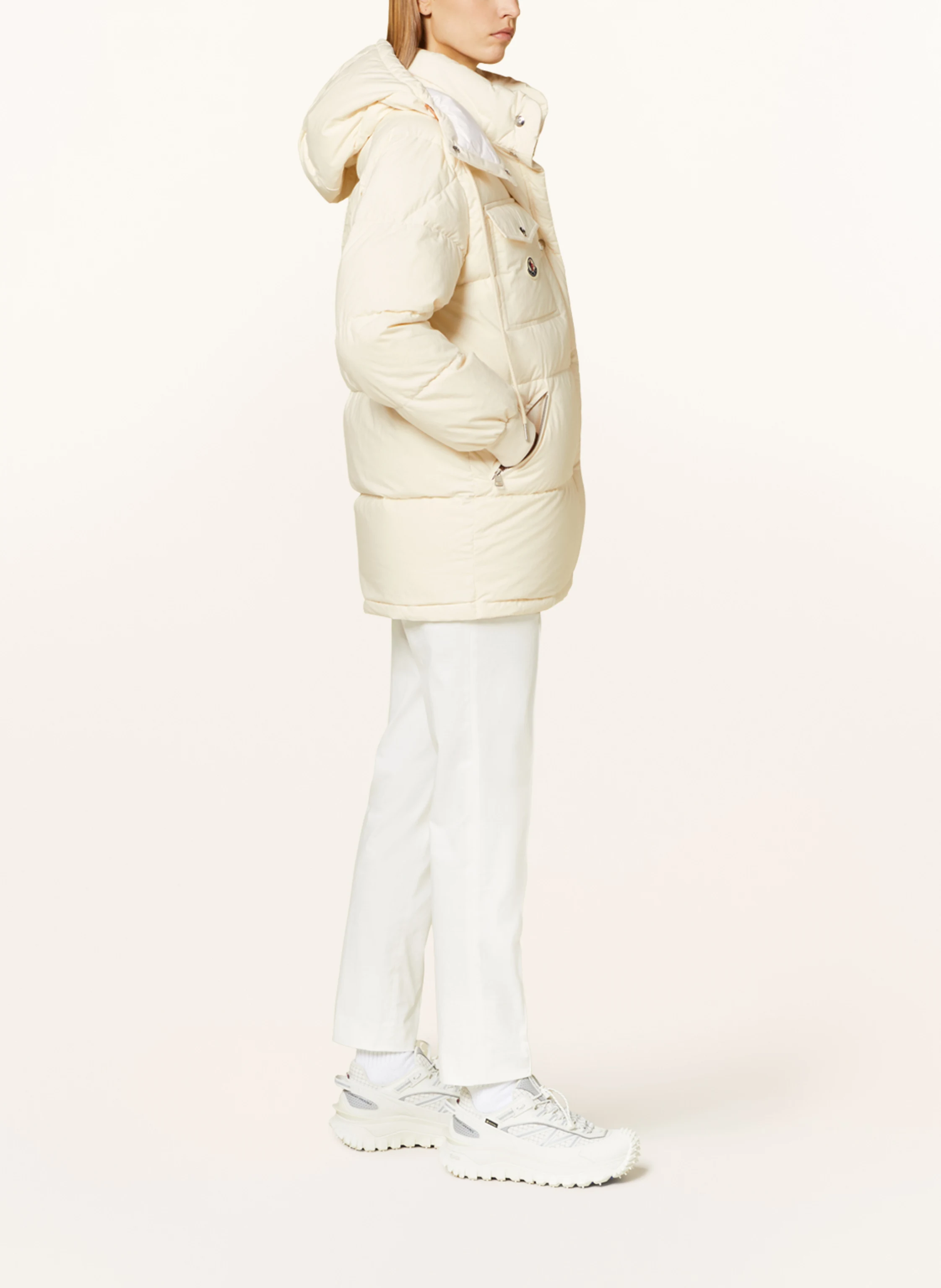 MONCLER Daunenjacke KARAKORUM COTTON mit abnehmbarer Kapuze