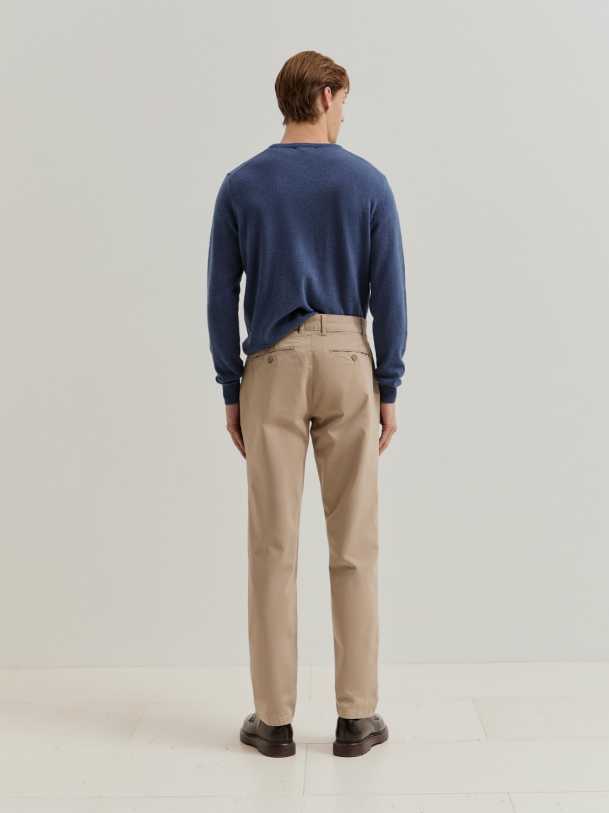 Calças chino regular fit