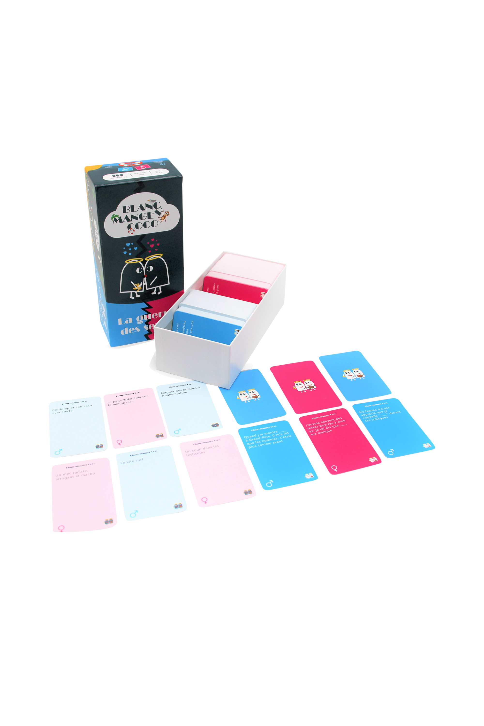 BLACKROCK GAMES Jeu de cartes BLANC MANGER COCO Tome 6 : La Guerre des Sexes Multicolore