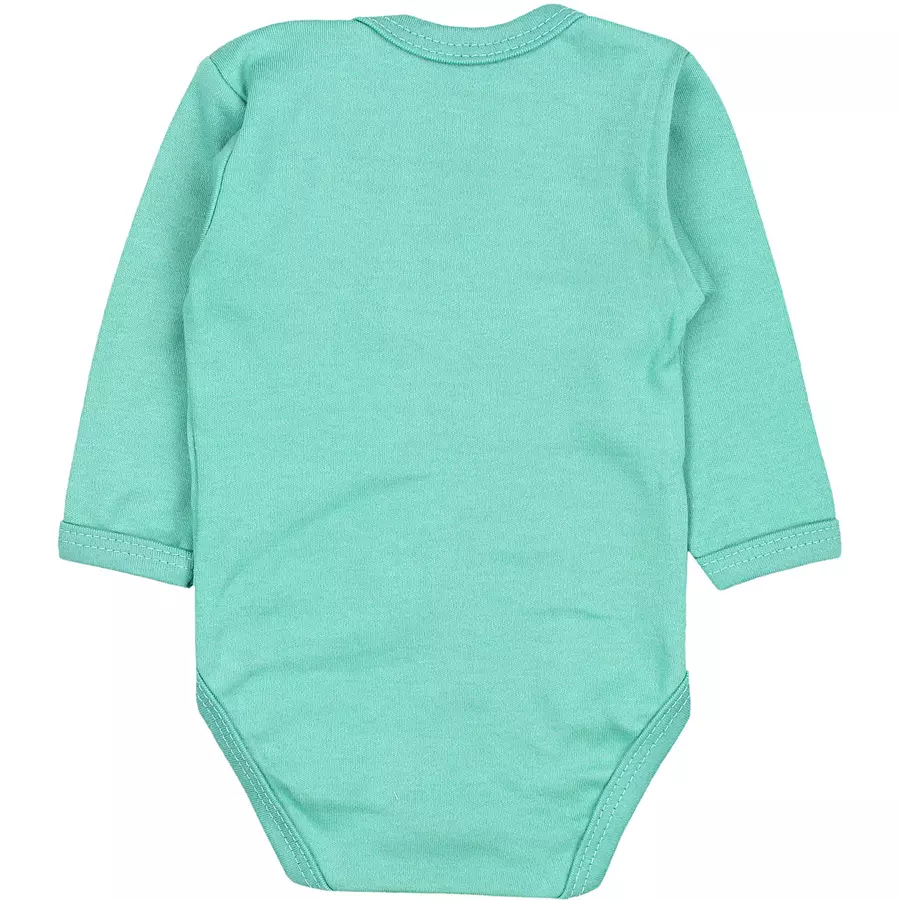 TupTam Unisex Baby Wickelbody Langarm 5er Set blau-kombi