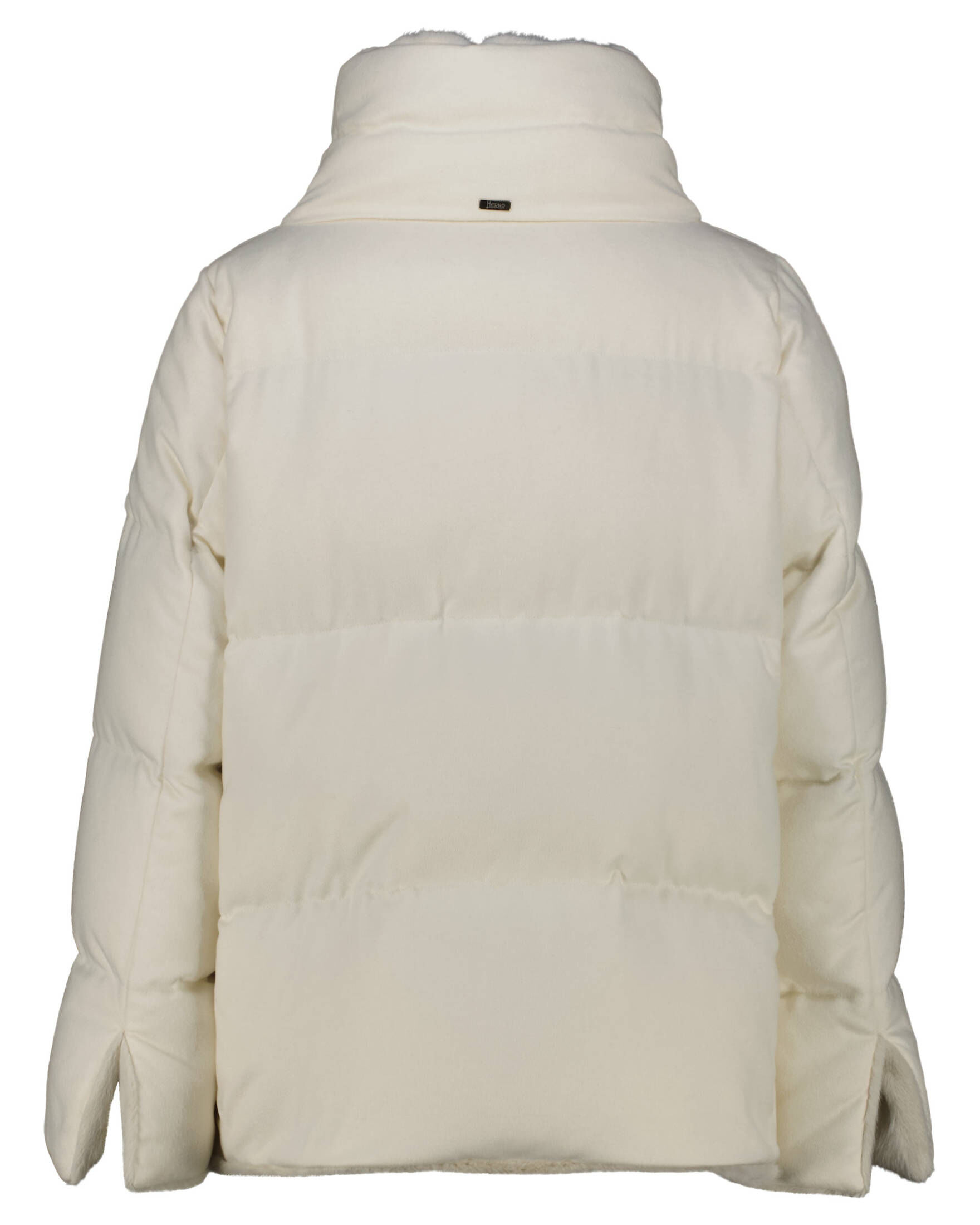Herno| Damen Daunenjacke aus Seide mit Kaschmir Oversized Fit