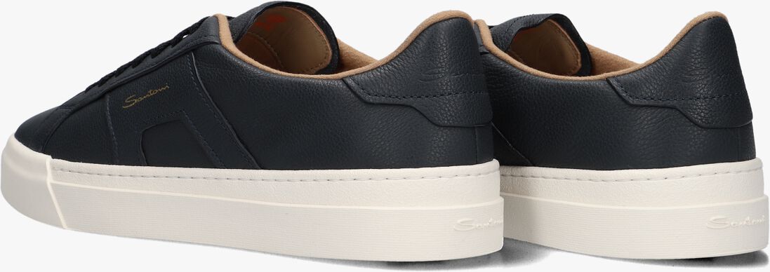 blauwe santoni lage sneakers 21967
