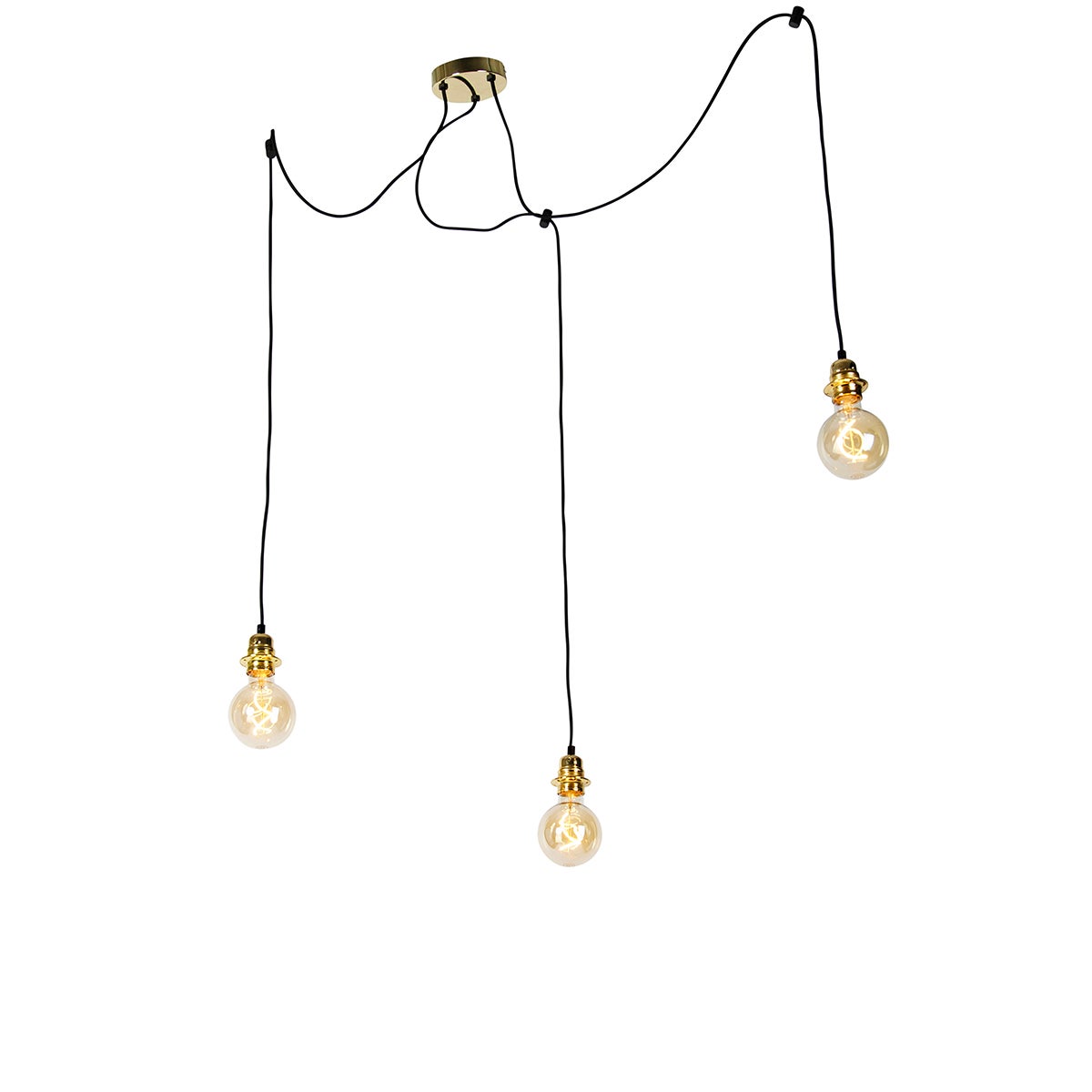Moderne hanglamp goud - Cava 3