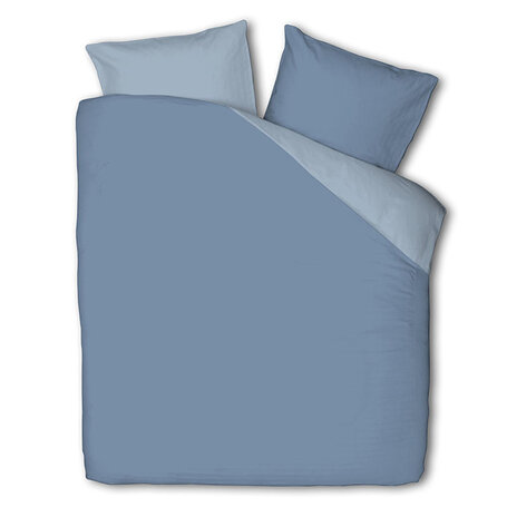 Dekbedovertrek Hotel Two Tone - Blauw