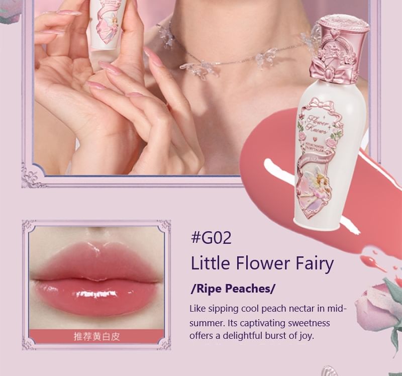 Flower Knows - Midsummer Fairytales Coating Lip Lacquer (1-3)