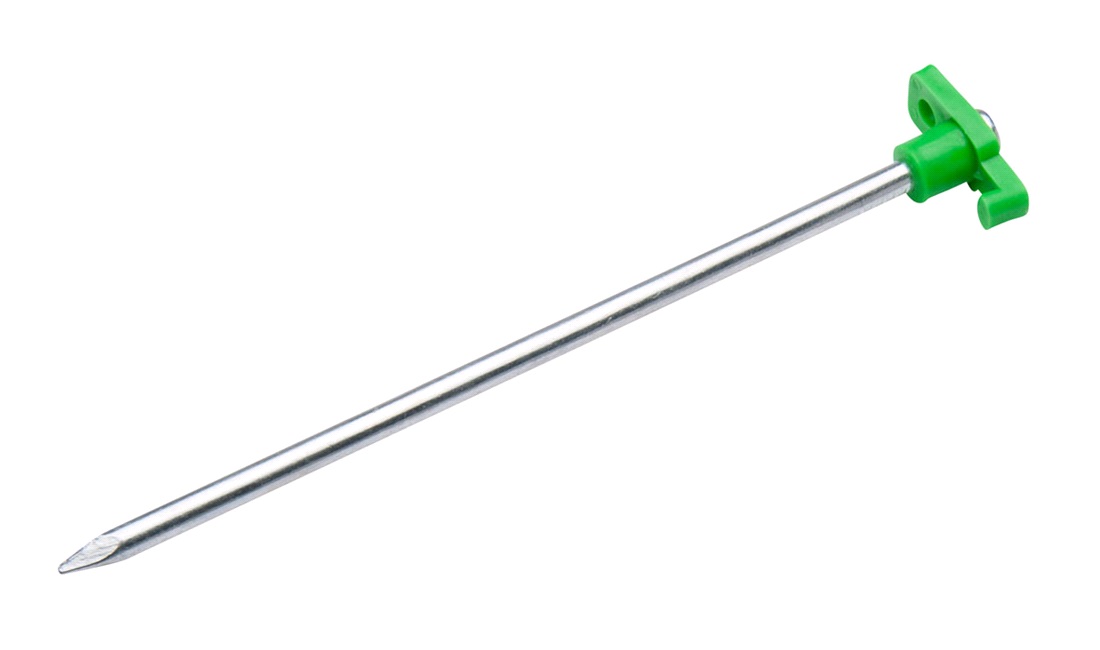 Teltpløk Metal, 23 cm, 6 stk