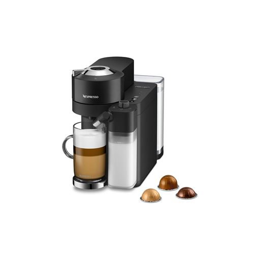 Nespresso Vertuo Lattissima Kaffemaskine, Blank Sort