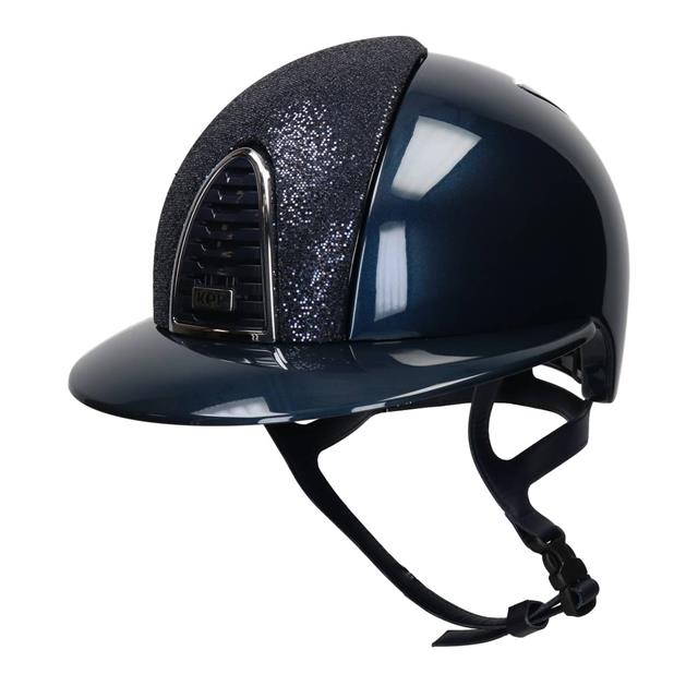 Veiligheidshelm KEP Italia Cromo 2.0 Shine Voorzijde Glitter Polo Donkerblauw