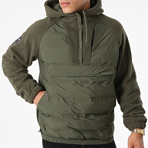 Veste Outdoor A Capuche Expedition Storm Hybrid M2011741A Vert Kaki