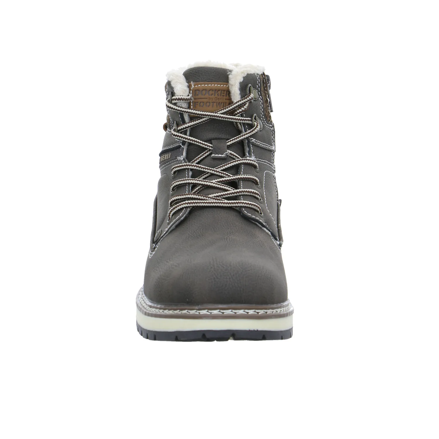 DOCKERS Winter-Boots Braun Lederimitat