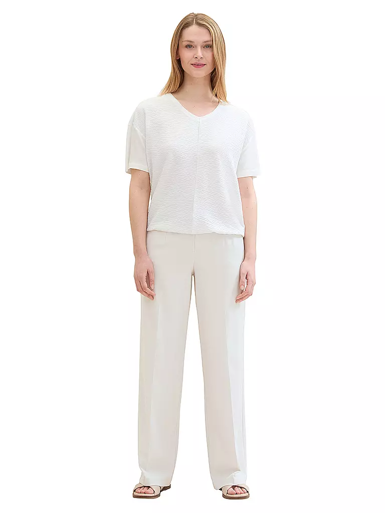 TOM TAILOR T-Shirt  weiss