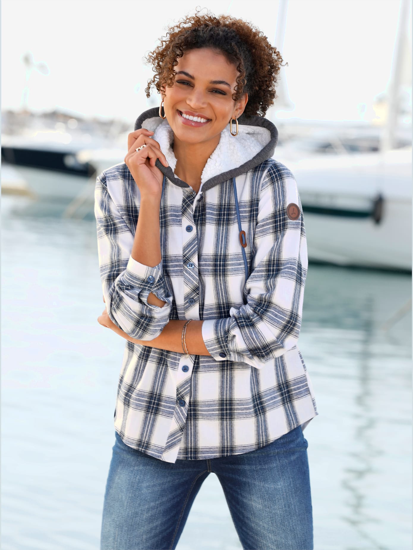 Chemisier en flanelle pur coton