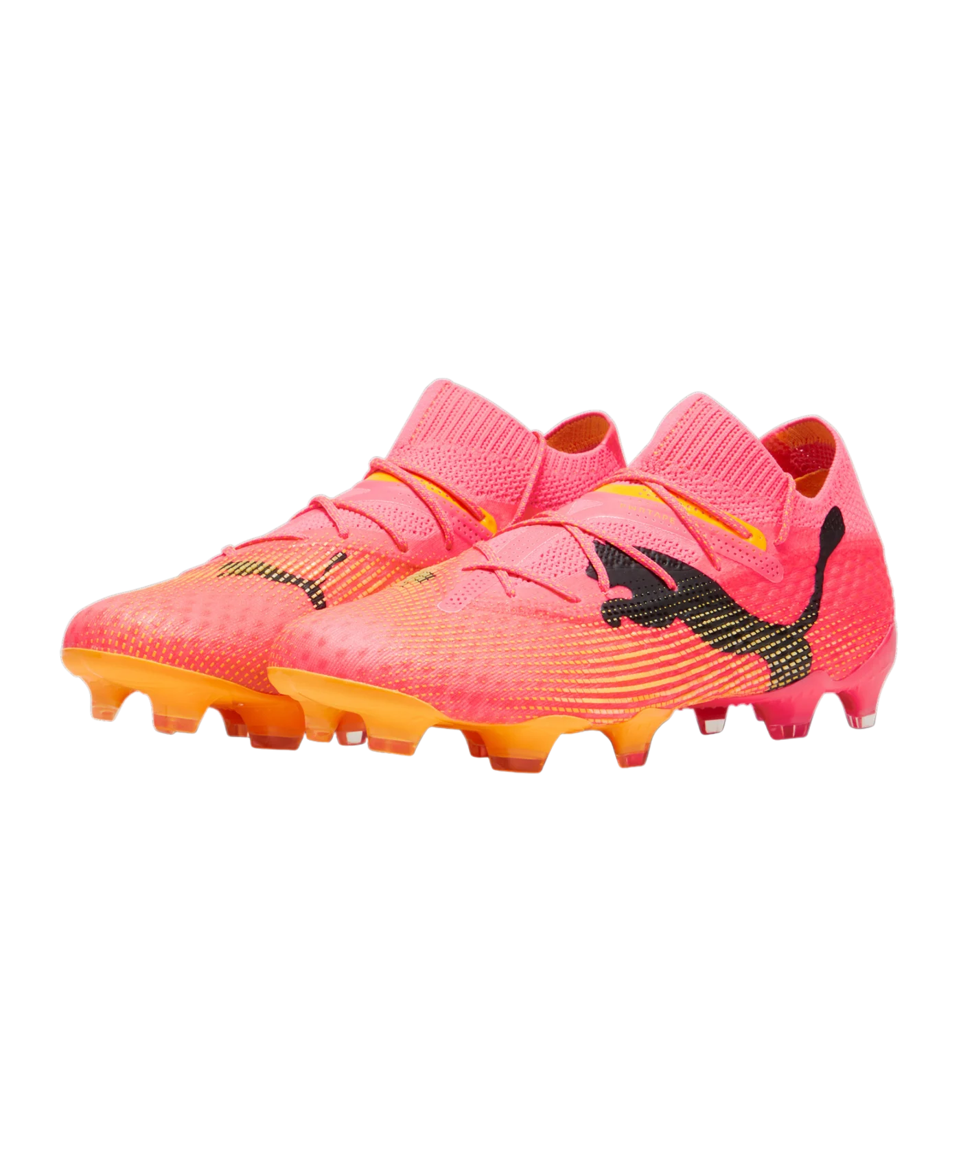 PUMA FUTURE 7 Ultimate FG/AG Damen The Forever Faster Rosa Schwarz F03