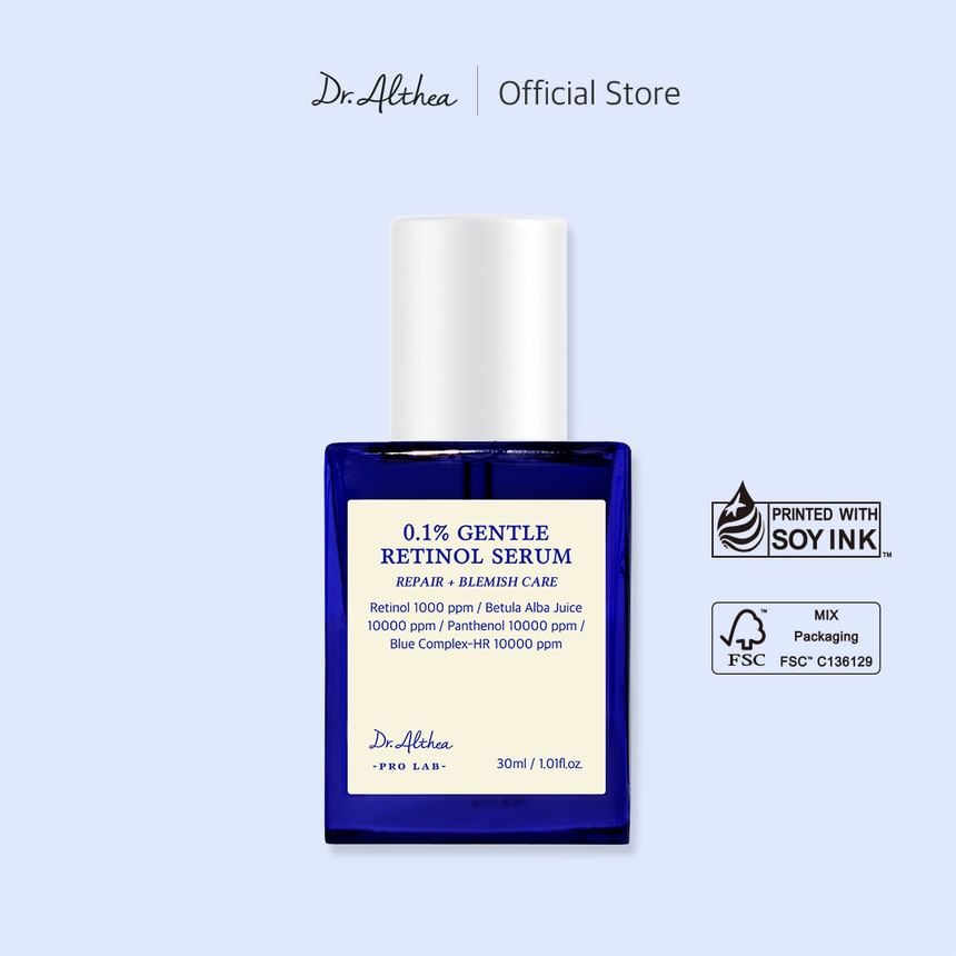 Dr. Althea - 0,1% Zacht Retinol Serum